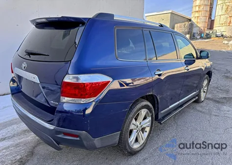 2012 Toyota Highlander Limited from USA, damaged, VIN 5TDDK3EH8CS165601